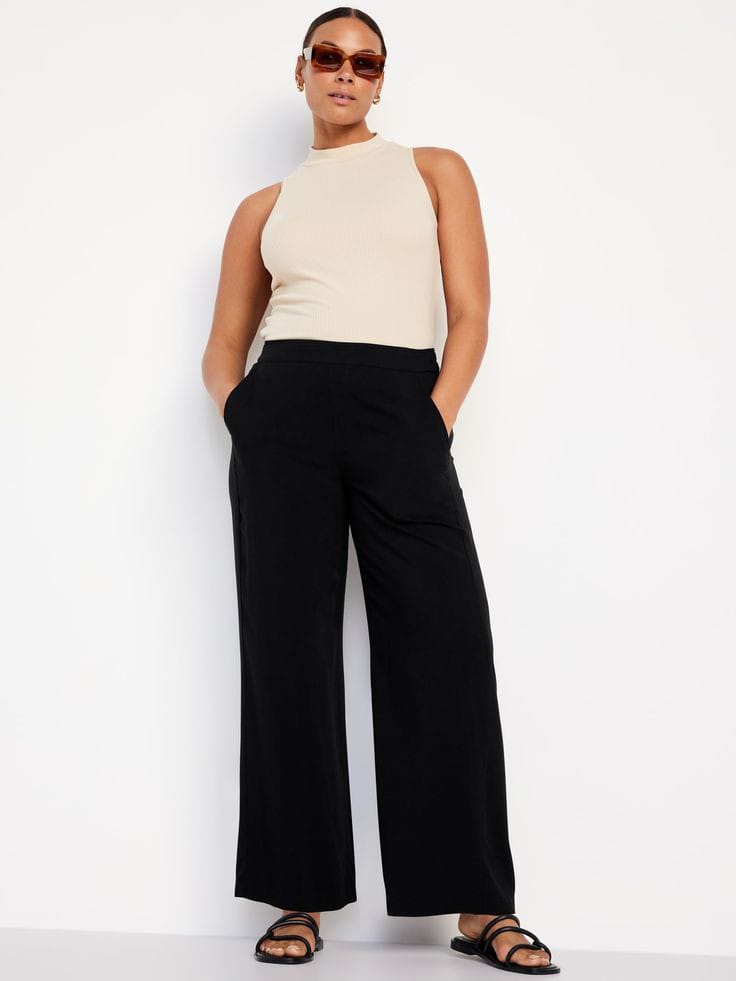 Wide Leg Pants flat