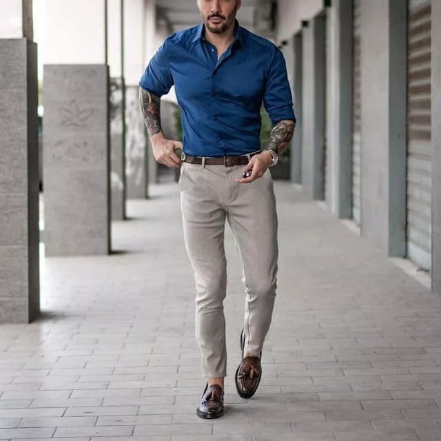 5 Shirts Colors That Goes Perfect With Grey Pants